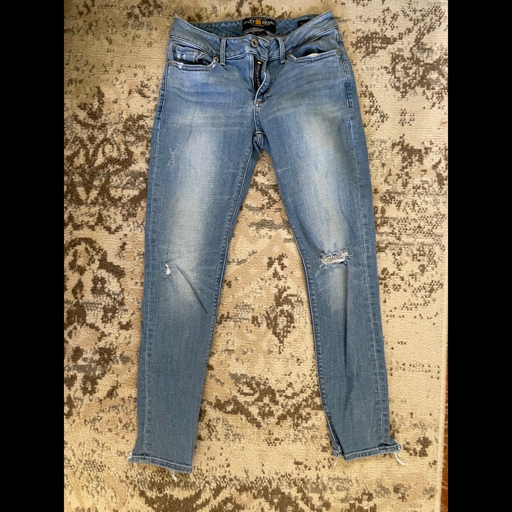 Lucky Brand cropped jeans